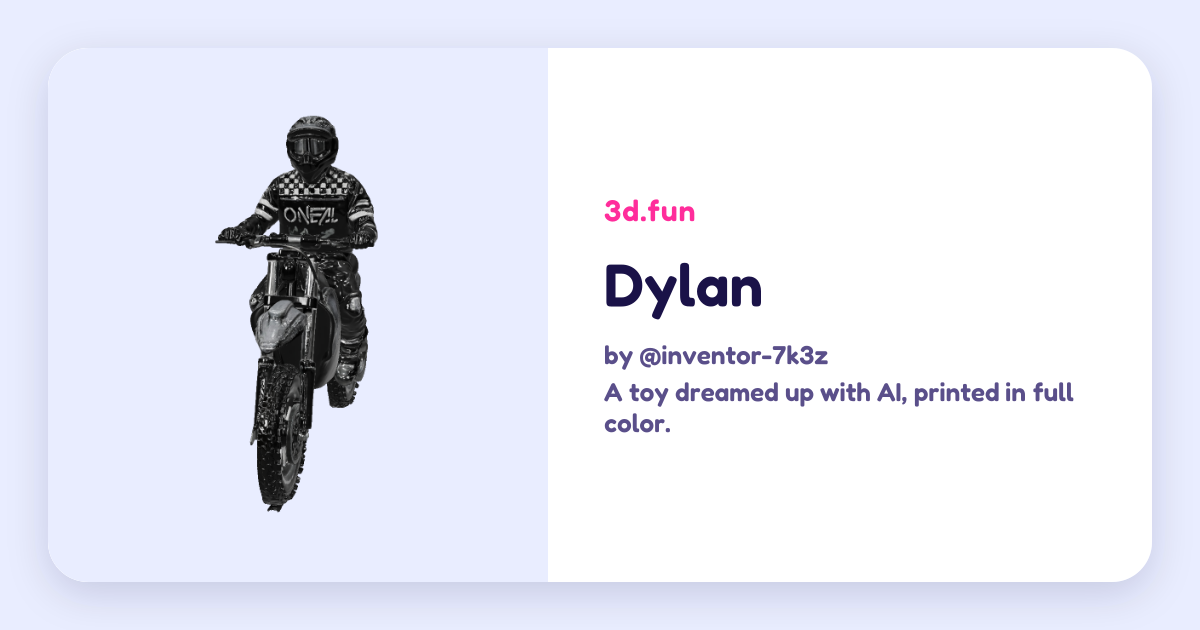 Dylan · 3d.fun