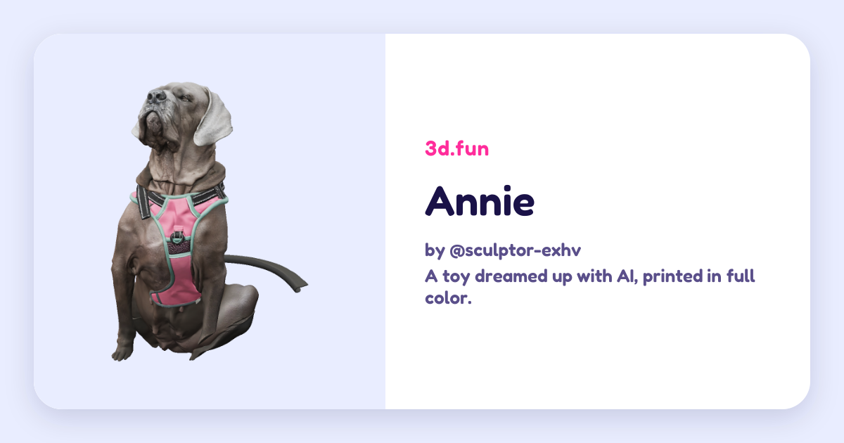Annie · 3d.fun