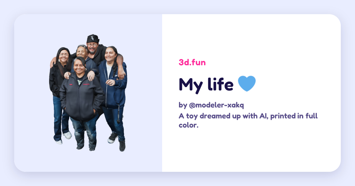 My life 💙 · 3d.fun